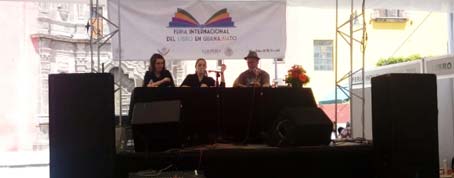 Asistieron a la Feria Internacional del Libro en Guanajuato