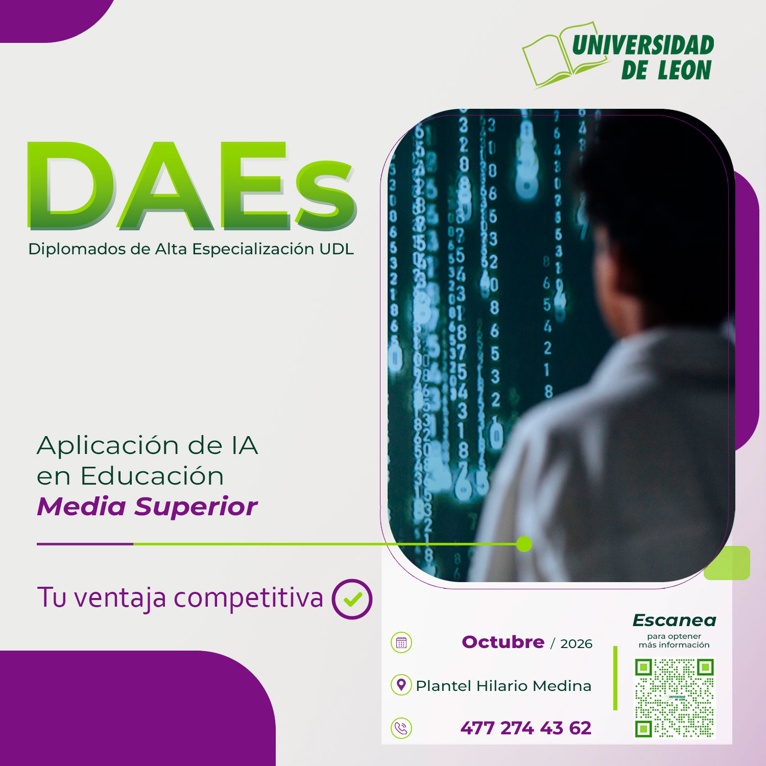 Diplomado en Aplicación de IA en Educación Media Superior