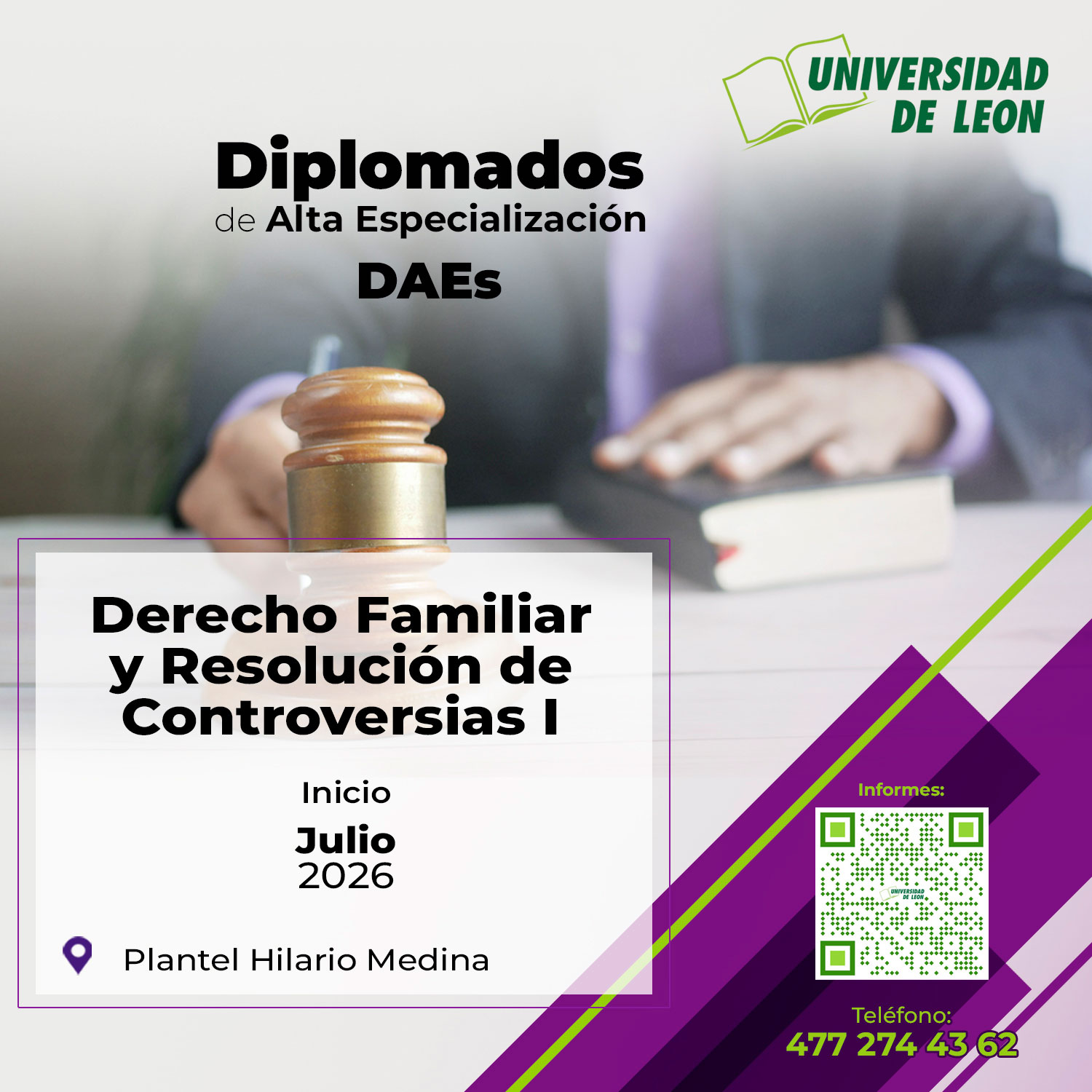 Diplomado Derecho Familiar y Resolución de Controversias I