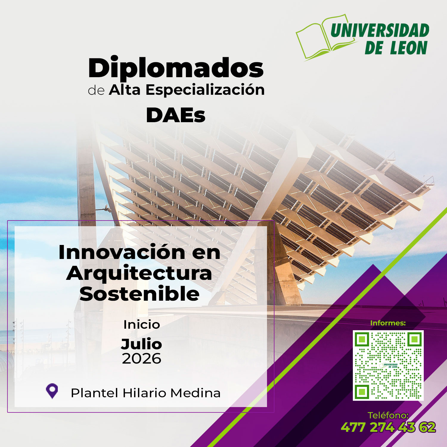 Diplomado Innovación en Arquitectura Sostenible